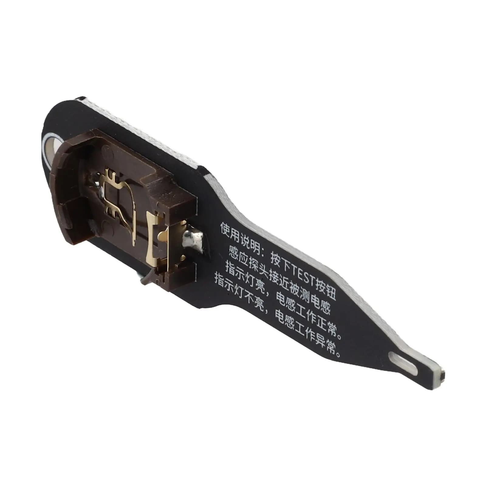Inductor Tester Electromagnetic Induction Instrument For Motherboard Coil Fault Detection PCB Repair Tool Black Portable Device