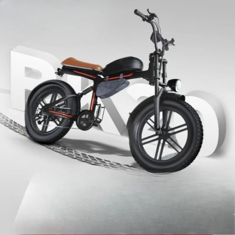 e electric bicycle 20 inch fat tire snow beach assist