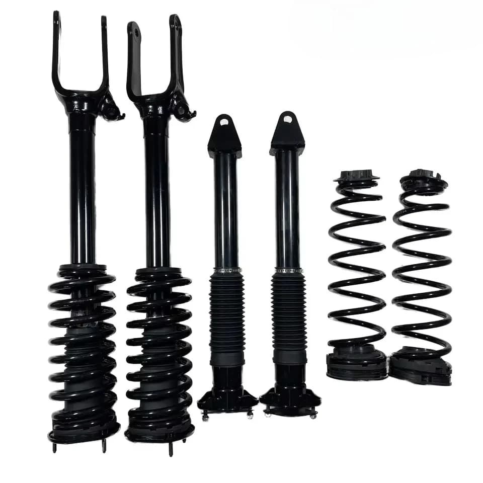 Premium Quality Aftermarket Air To Coil Spring Shock Absorbers Coilover Suspension for Mercedes W164 X164 1643205813 1643204613