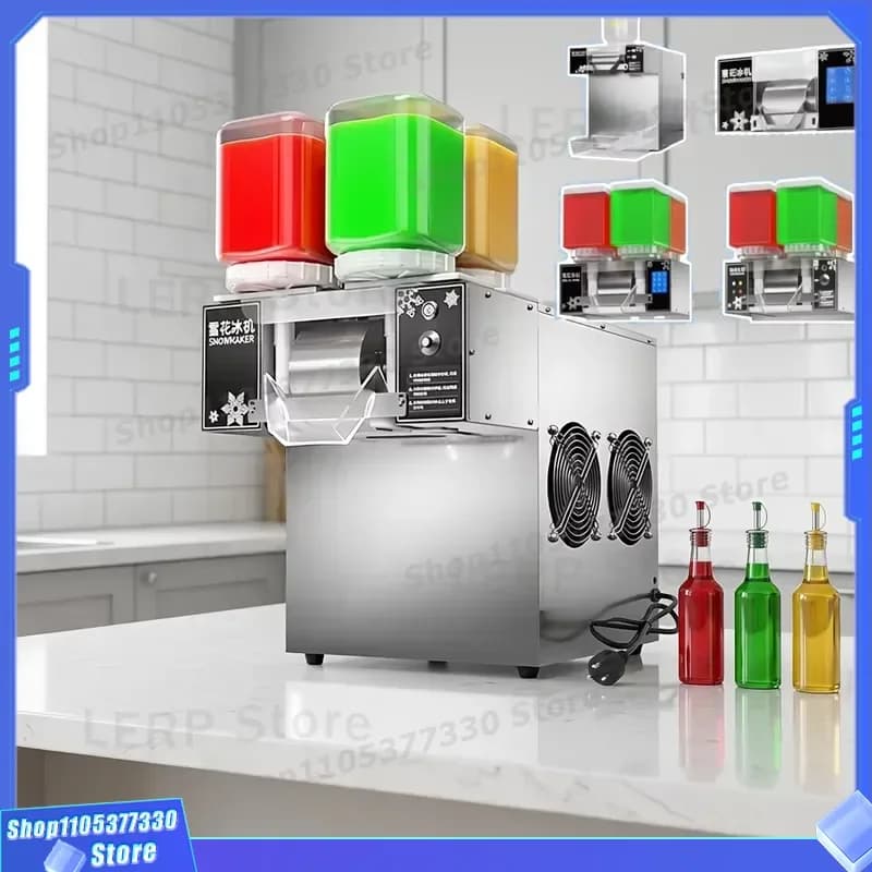 Commercial Snowflake Ice Maker Machine Automatic Efficient Wholesale CE Certified 37kg Capacity for Business Use Automatic