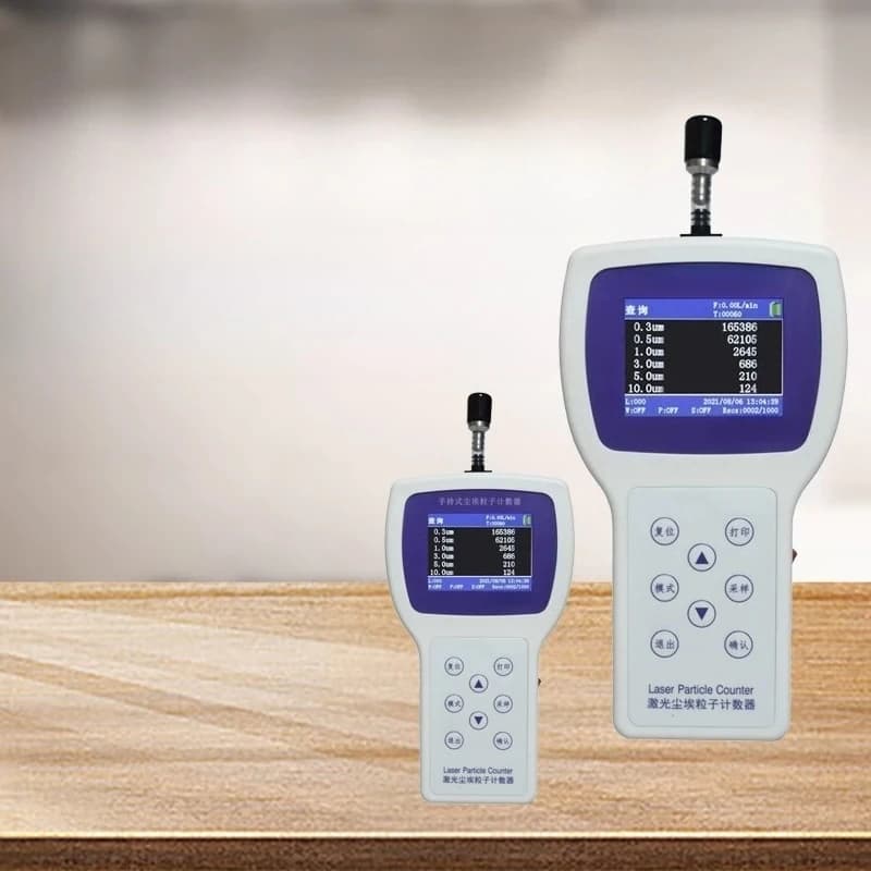 Y09-3016 Handheld dust particle counter, dust-free workshop cleanliness particle detector, high precision