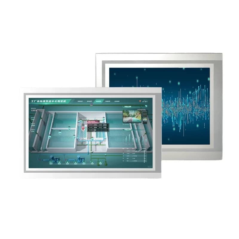 Embedded Industrial Tablet PC Industrial Control All-in-One Computer Fully Enclosed Touch Screen Monitor