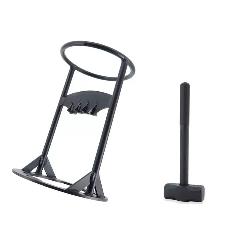 Efficient Firewood Splitter Camping Stove Companion Portable Log Splitting Tool Home Outdoor Use