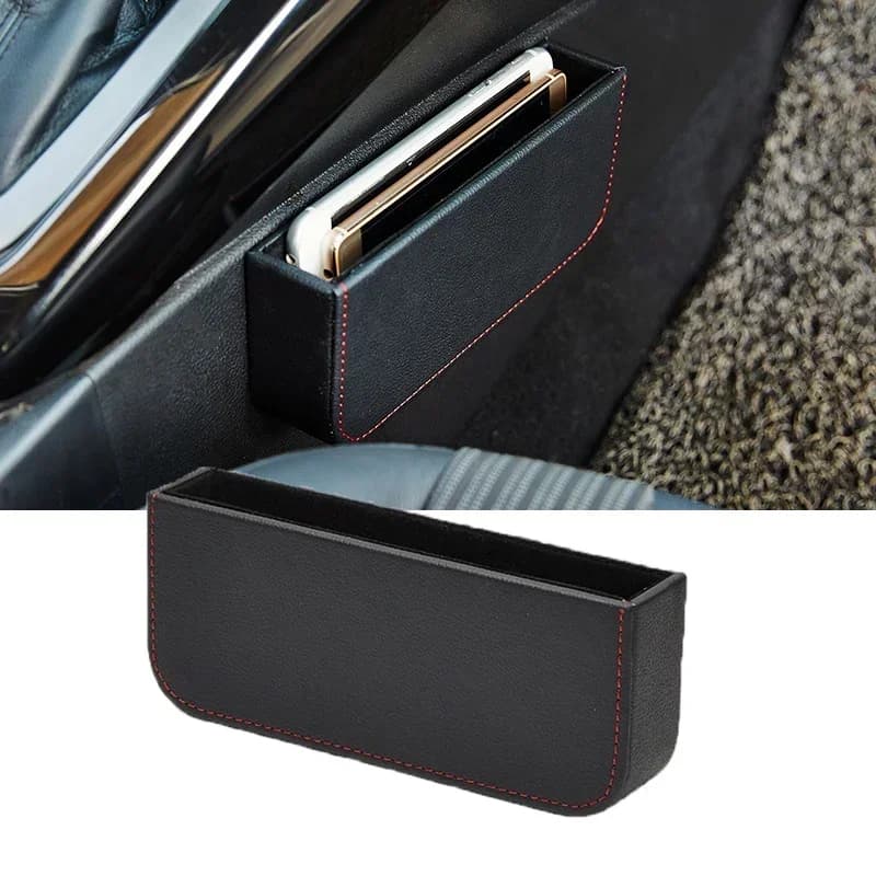 Car Seat Gap Multifunctional Storage Box Driver Side Seat Gap Organizer Phone Holder Box Car Decor Accessories Interior
