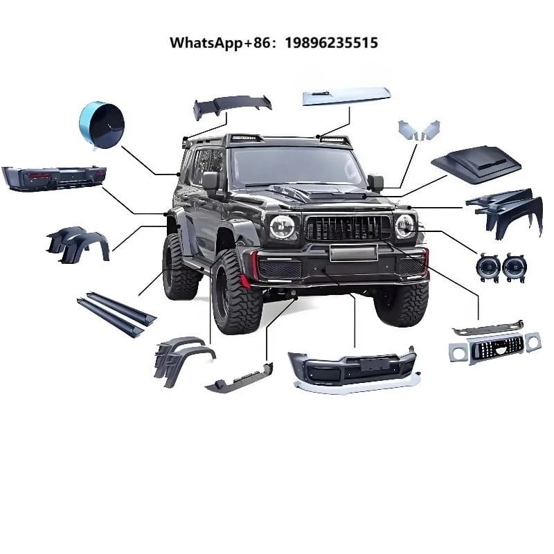 Upgrade for Gwm Tank 300 Body Kit Set for Great Wall Tank 300 Accessories Body Kit Car Front Bumper Roof Rack Accessories