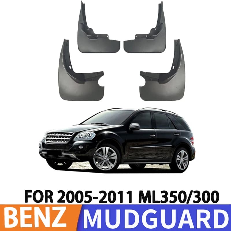 For 2005-2011 Mercedes-Benz ML350/300 Car Tire Fender Splash Wound Front and Rear Wheel Fenders