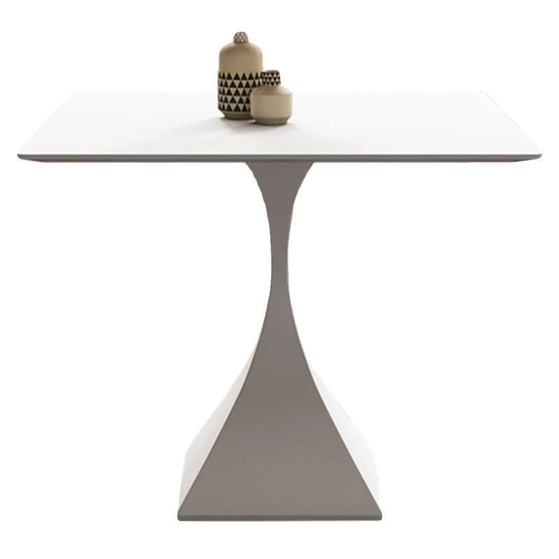 Commercial Italian rock slab dining table square household small apartment square table balcony modern simple