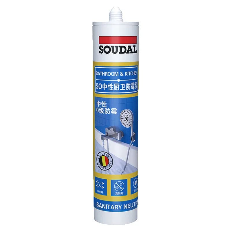 FOR Soudal SO Neutral Kitchen and Bathroom Waterproof and Mold-Resistant Curing Agent for Surface Protection Original Product