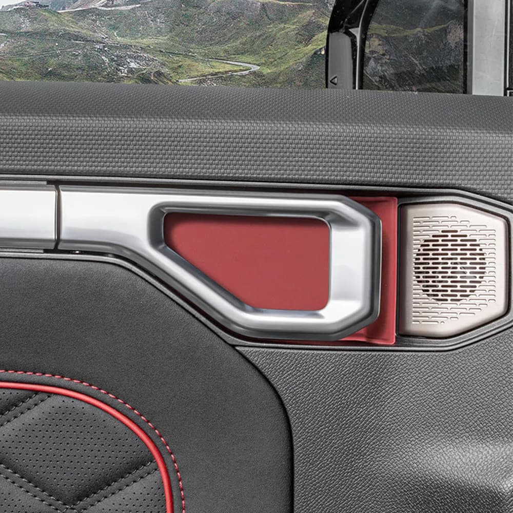 4 Pcs For Chery Jetour Traveler T2 2026 2027 Inner Door Bowl Protective Pad Car Modification Parts Silicone Scratch Pad
