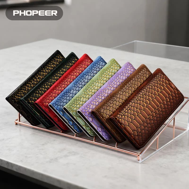 Luxury Genuine Leather Case for Infinix  Hot 60 60i 50 40 30 20 12 4G 5G S iPlay NFC Pro Plus phone case Python pattern
