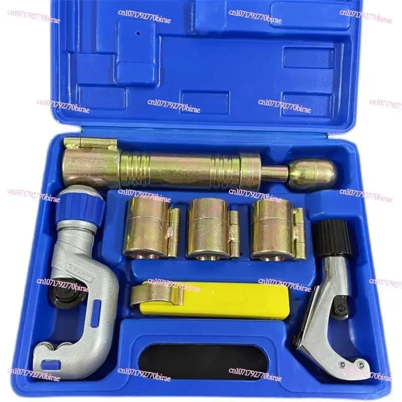 Stainless Steel Bellows Beater Set, Water Pipe Knock Wave Pressing Die, Pipe Tool 3/4/6 Points 1 Inch Combination