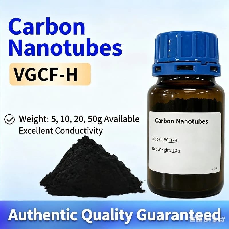 Carbon Nanotubes CNT Conductive Agent Carbon Nanofibers Catalyst Support for Battery Fuel Cell Electrode Research Material