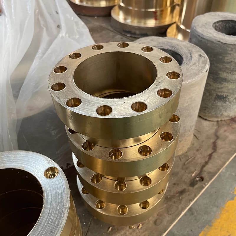 High Quality Bronze Bushing Nut Manufacturers Customized Processing of Large Copper Parts Casting Services