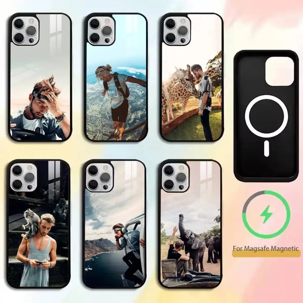 Sam Kolder   Phone Case For iPhone17,16,15,14,13,12,11 Plus,Pro Magnetic with Magsafe Wireless Charging