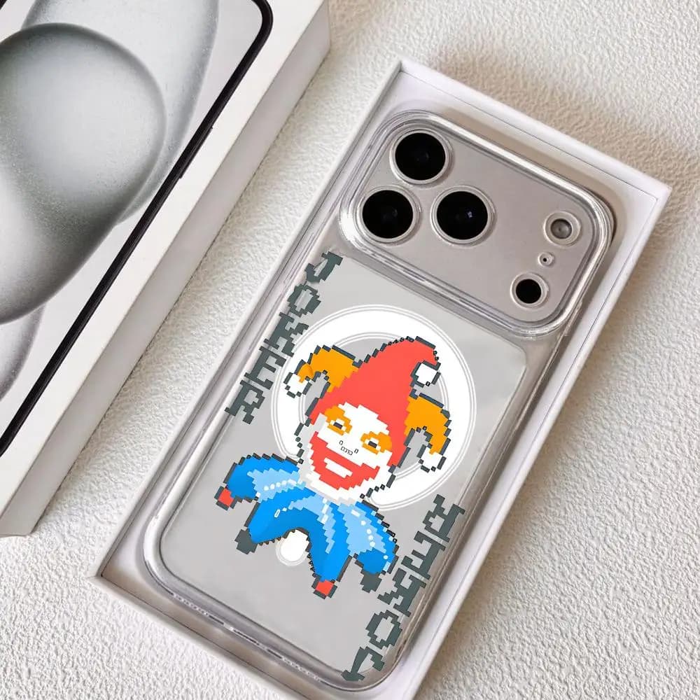 Video Game B-Balatro Phone Case for iPhone 18 17 16 15 14 13 12 Pro Max Plus Clear Magnetic Shockproof Scratch-Resistant