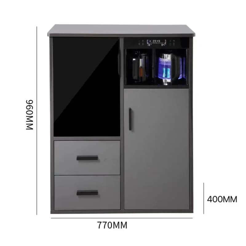 Household solid wood integrated cabinet