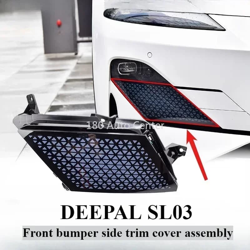 Original Front Bumper Side Decorative Cover Fog Lamp Covers for Changan DEEPAL SL03