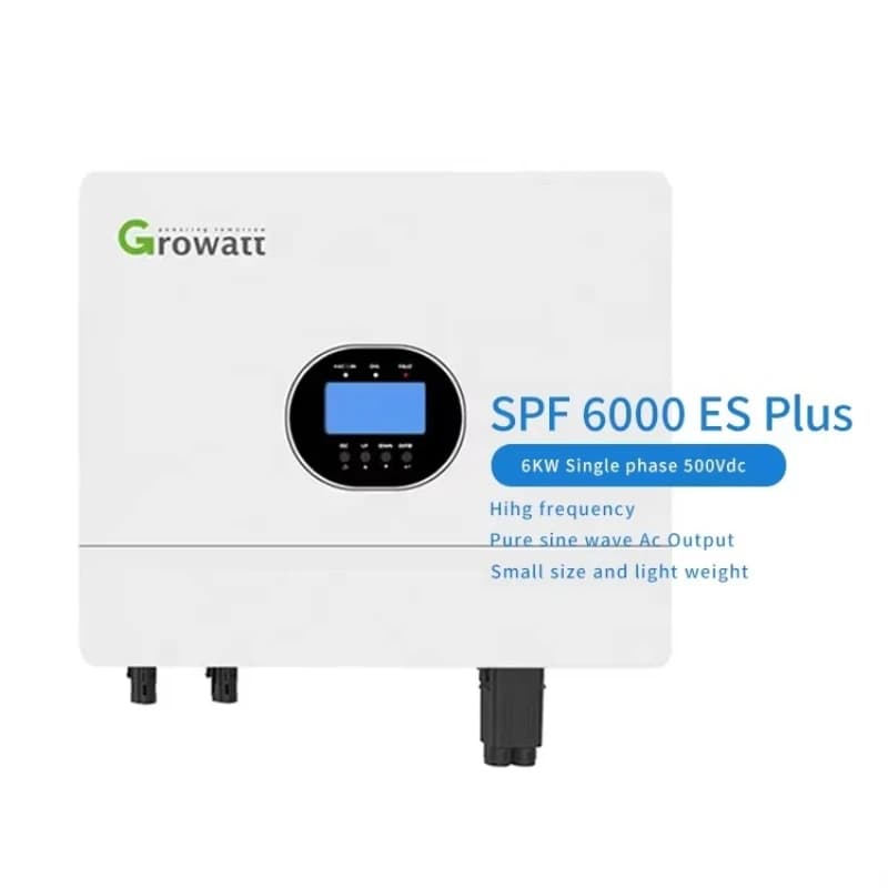 Good Price  6KW  Growatt  Inverter SPF 6000 ES Plus Solar Energy System for Home Off Grid Full Set