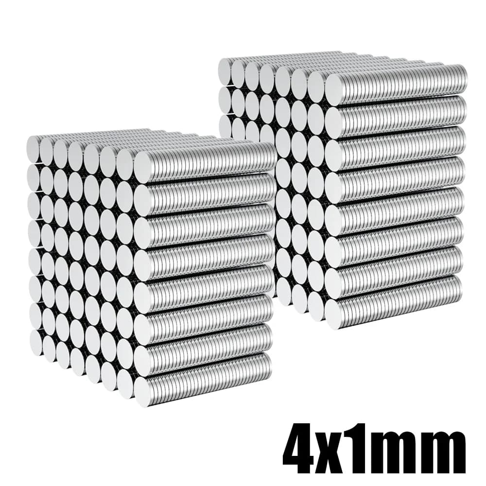 4x1mm iman Refrigerator Magnets DIY Office Whiteboard Workshop