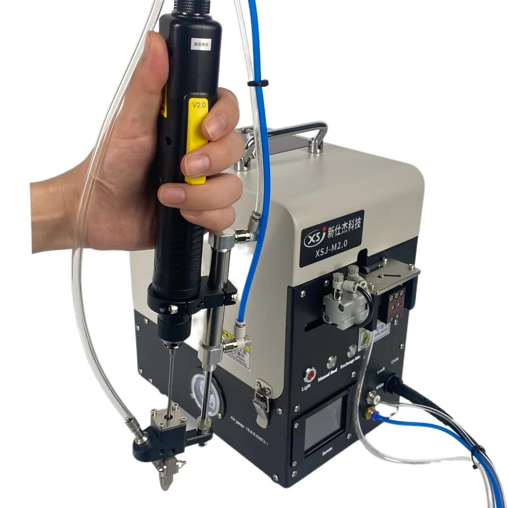 M1.4-M5 Screw Fastening Machine With Motor High Precision Feeder PLC Display 1 Year Warranty