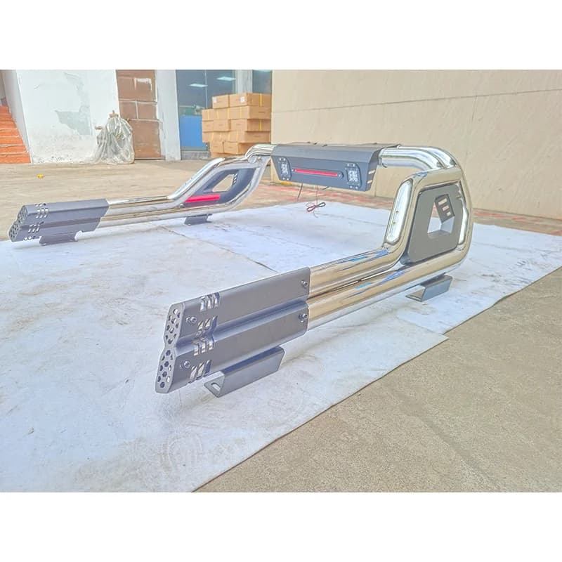 Auto Parts High-Strength Anti-Rust Stainless Steel Rally Style Roll Bar 4x4 Off-Road Upgrade for Hilux Revo Rocco