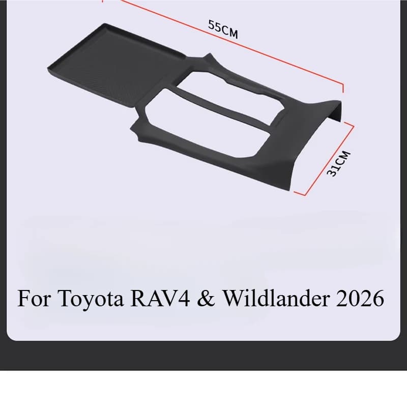 For Toyota RAV4 & Wildlander 2026 Center Console Full Coverage Silicone Mat, Complete Dashboard Protector Pad Set