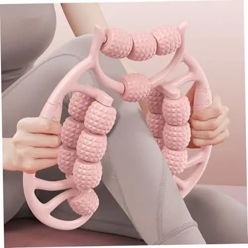 Yoga Fitness Equipment Nine Wheels Leg Massager Muscle Roller Relaxation Massage Roller Neck Massager