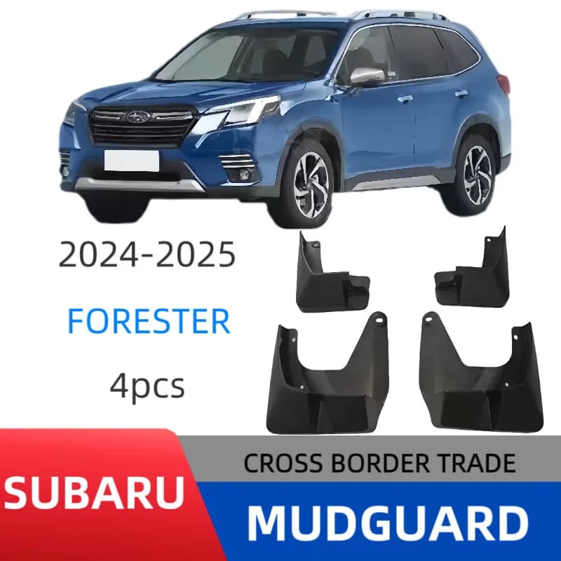 Suitable for Subaru Forester 2024-2025 Mud Flaps Car Splash Guards Fender Protectors