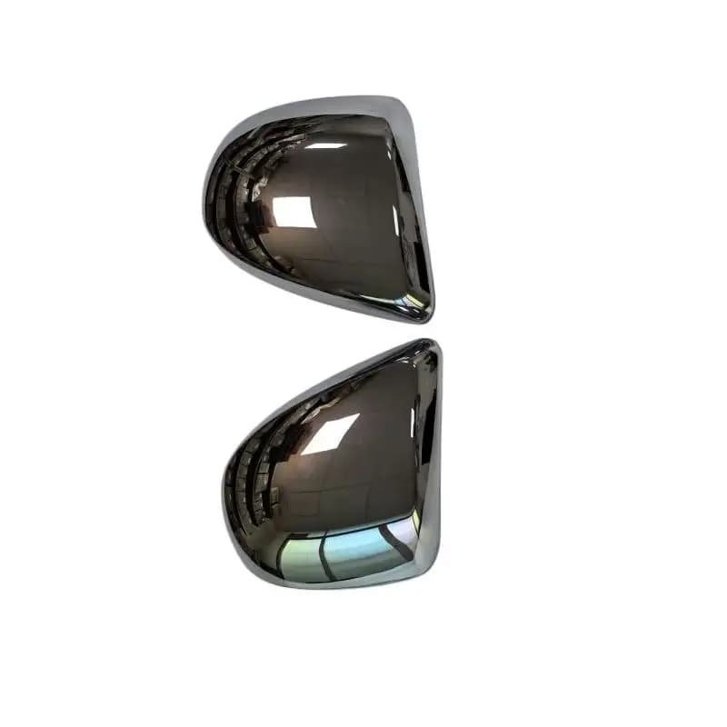 Chrome Mirror Cover No Cutout Ver for Mazda 3 2010 Up-- Sturdy Accessory