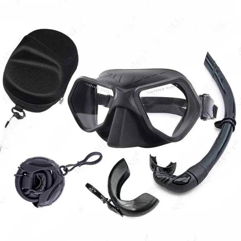 60Cc low volume  diving high definition anti-fog snorkeling scuba diving integrated diving