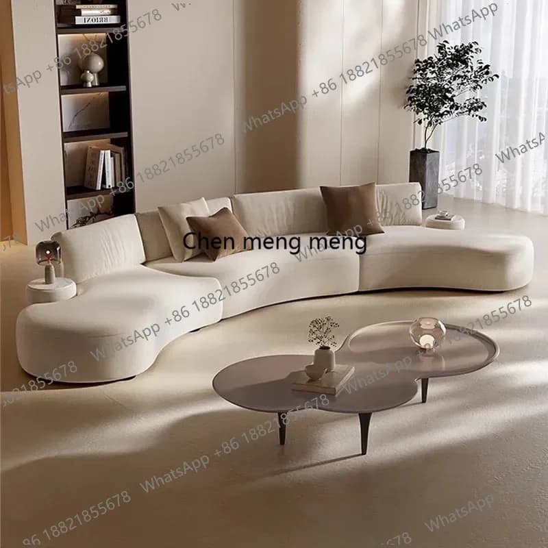 Minimalist Nordic style living room sofa, lazy leisure recliner floor sofa casual relaxation decorative beach chair