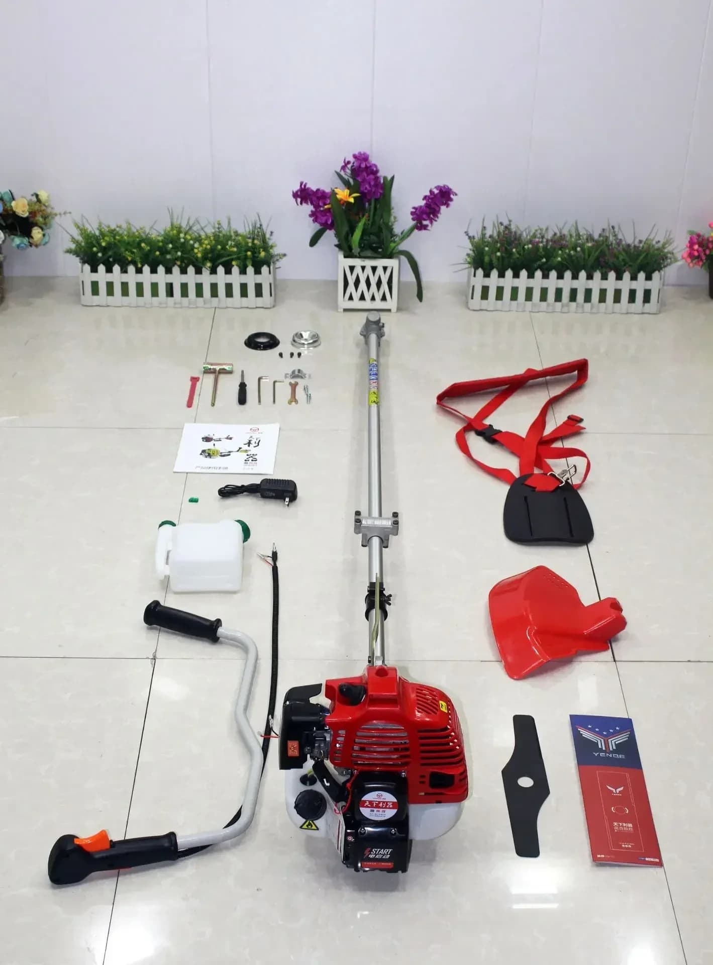 40-5/140 4 Stroke Lawn Mower Household Multi-Function Brush Cutter Agricultural Petrol Grass Trimmer Gardening Tools fa