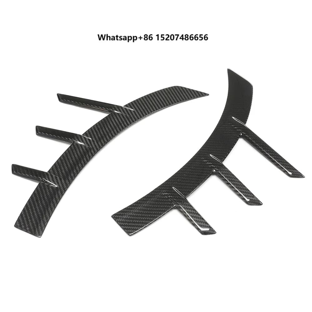 M2 G87 Car Fender Flares Dry Carbon Fiber Polished Finish Easy Installation 2017-2019