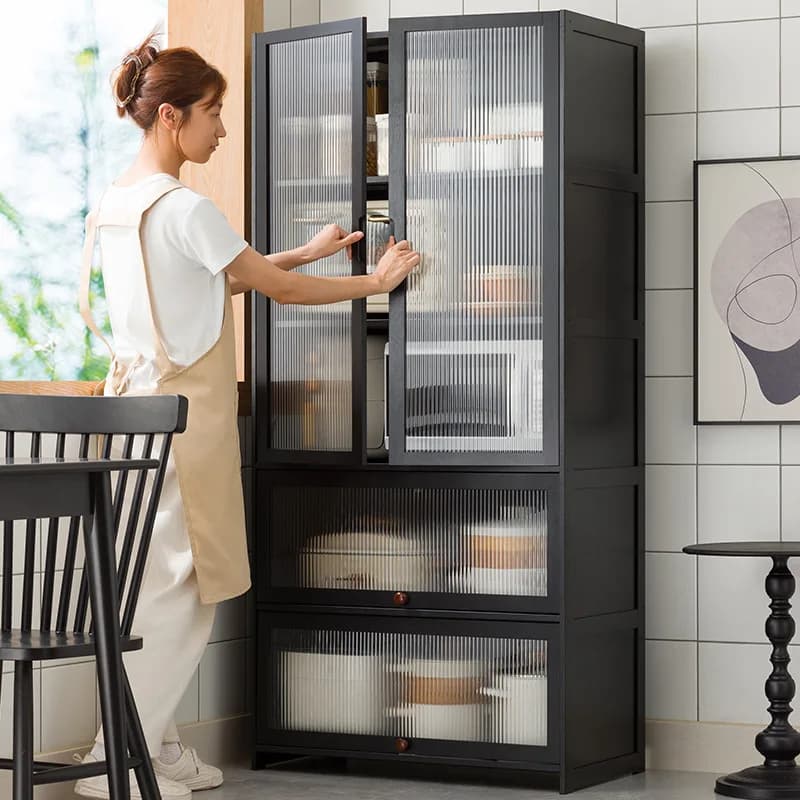 【Hot】Vitrina Organizadores Gabinete Organizers Kitchen Cabinets Storage Closet Cabinet Rangement Bureau Aparador Meuble Cocina