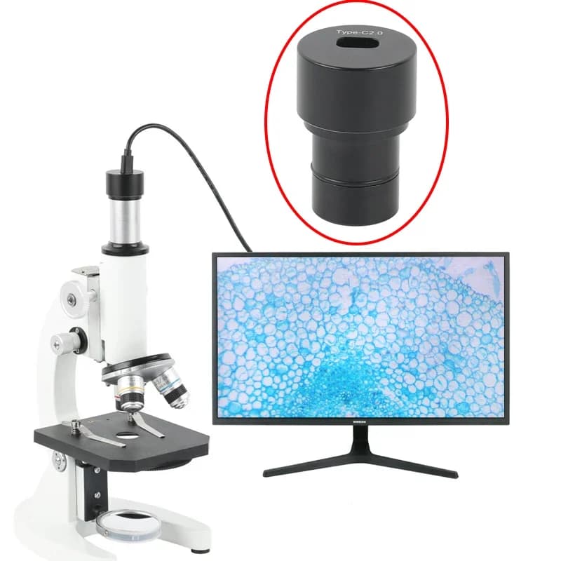 5MP 8MP USB Type-C Digital Eyepiece for Stereo Biological Microscope and Industrial Video Microscope with Free Driver