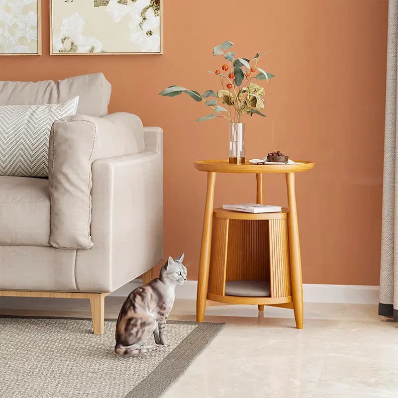 Classy Round Coffee Tables Books Quality Classic Small Coffee Tables Salon Dressing Apartment Beistelltisch Japandi Furniture