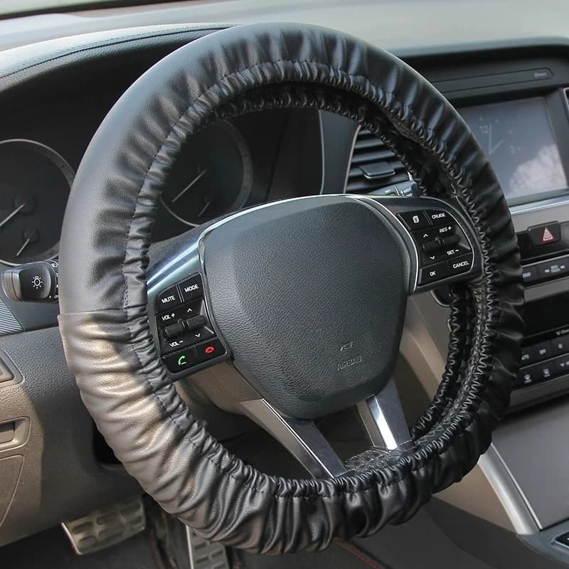 5pcs Auto Maintenance Steering Wheel Protective Cover, Disposable Reusable Anti-fouling Handle Cover for 4S Shop Car Repair