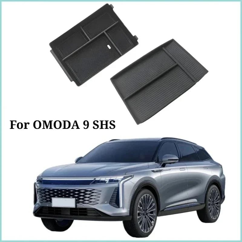 Armrest Box Storage Box For OMODA 9 SHS C9 PHEV 2025 EXEED RX Car Central Armrest Storage Box Content Center Console
