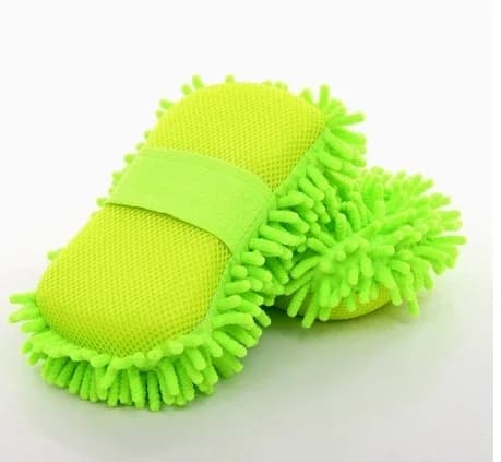 Esponja  Microfibra Chenille Mejorada para Lavado  Autos, Alta Absorción  Agua, Fácil  Limpiar, Herramienta  Limpieza
