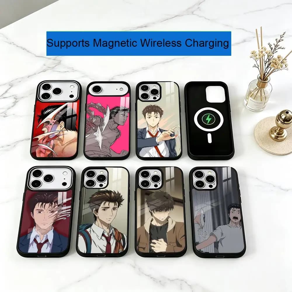 P-Parasyte Shinichi Izumi Phone Case For iPhone17,16,15,14,13,12,11 Plus,Pro Allows magnetic wireless charging