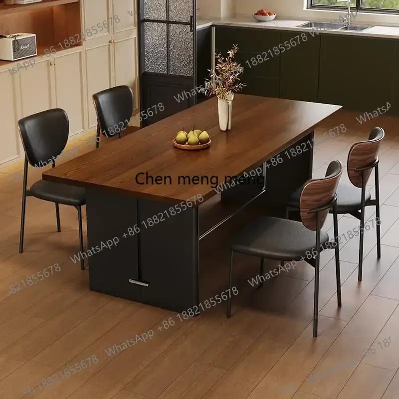 American Vintage Dining Table Solid Wood Modern Comfort Restaurant Dining Table Comfort Design Home Furniture Mesa Comedor
