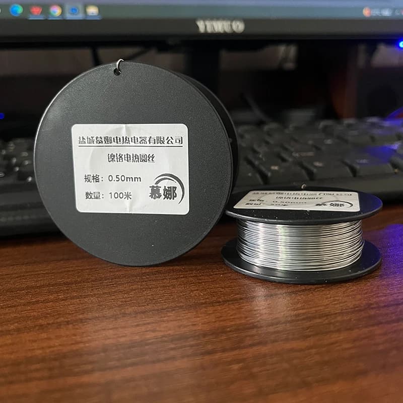 50M 100M Cr20Ni80 Nichrome Wire 0.1-1.0mm High Temperature Resistant Heating Alloy Wire