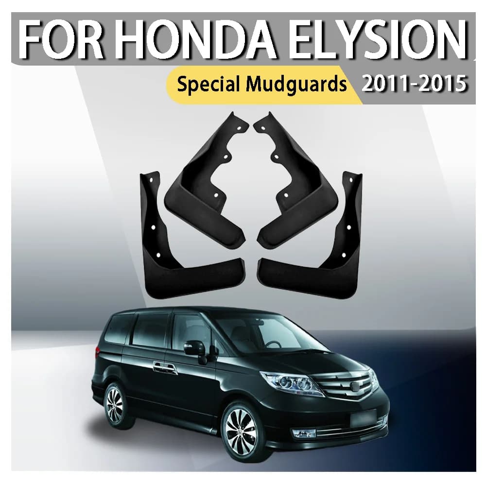 ABS Plastic Car Styling Special Mudguards For Honda Elysion 2011 2012 2013 2014 2015 Car Decoration Car Upgrade Cars Accessories