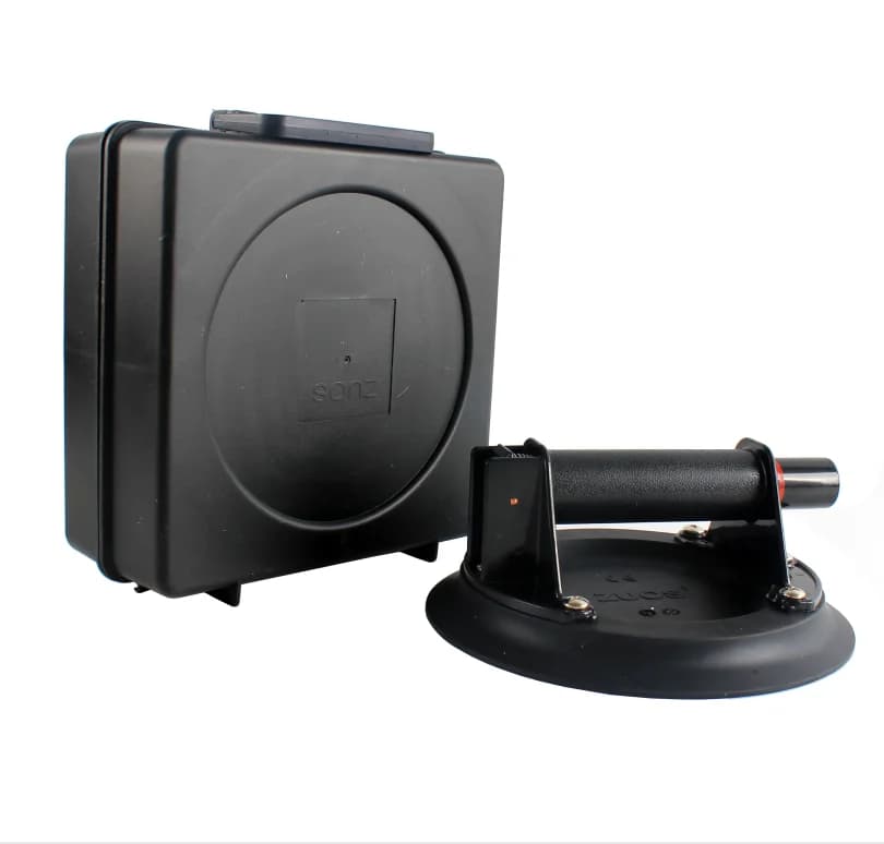 8 in Heavy Hand Pump Vacuum Suction Cup Lifter Lifting Carry Tool for Tiles Glass Stone Granite Slab With ABS Handler