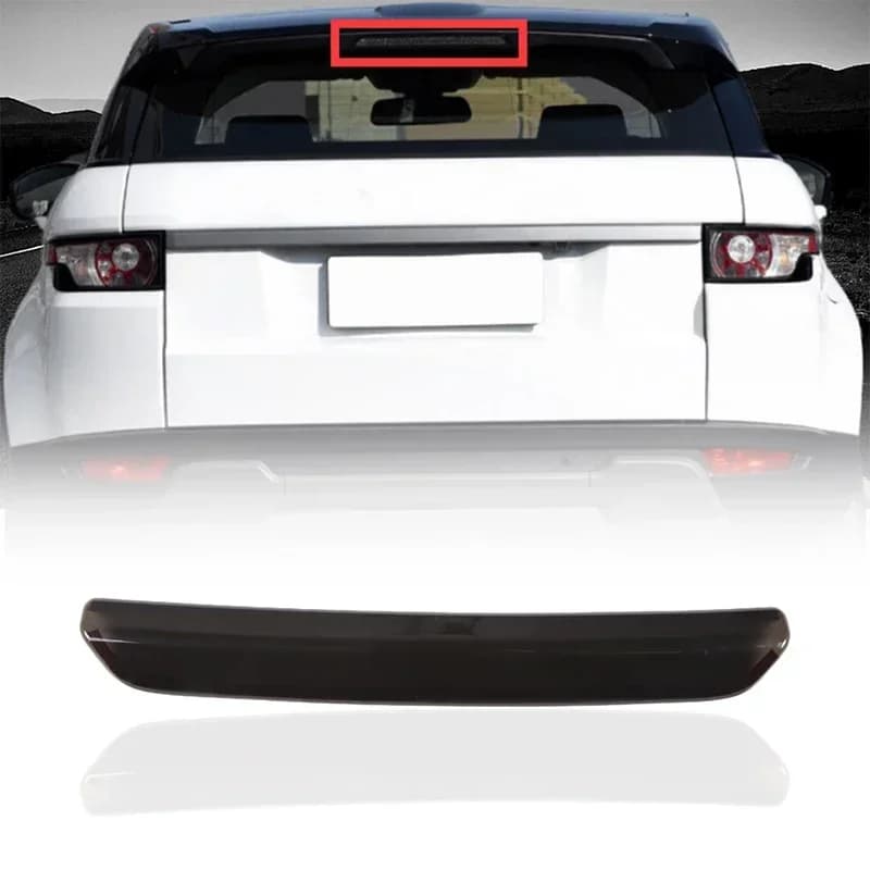For Range Rover Evoque 12-15 ABS Blackened High-position Brake Light Black Shell Brake Light Decoration Car Accessories