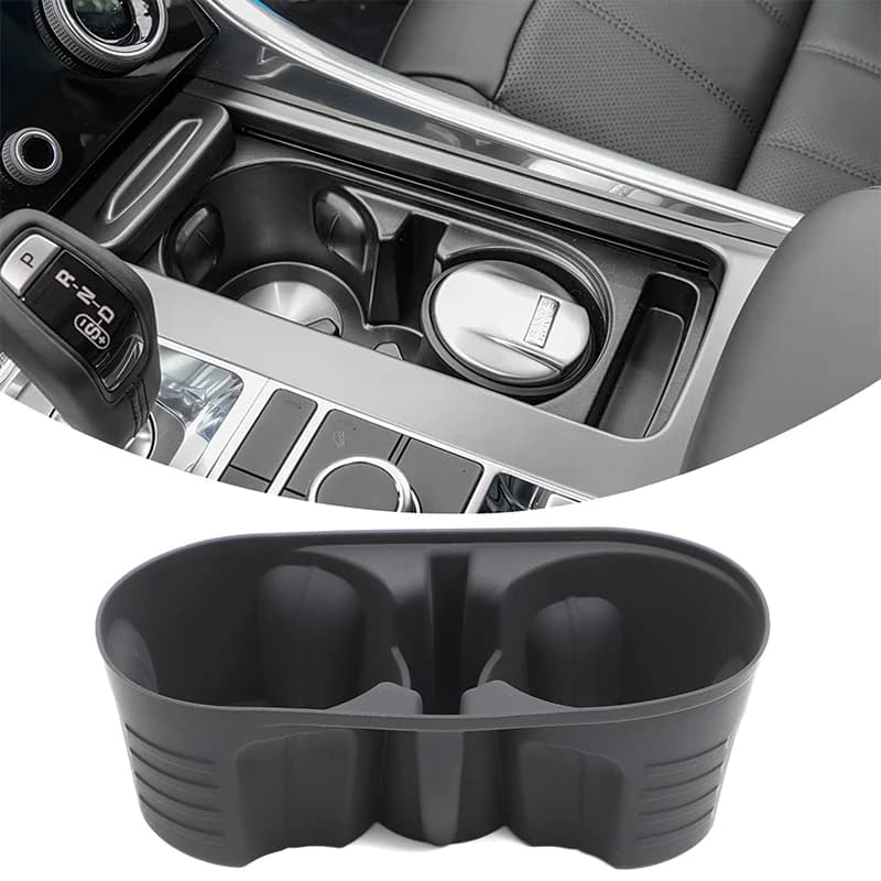 For Land Rover Range Rover Vogue Sport 18-22 Black Car Center Console Water Cup Holder Storage Box Interior Car Accessories