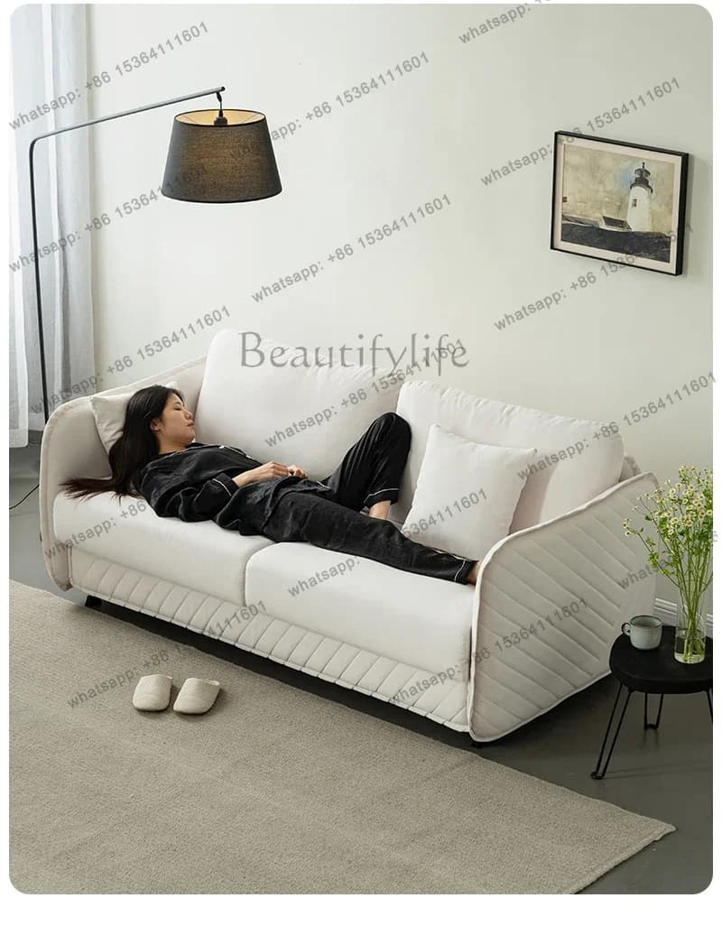 PG small apartment living room sofa bed folding dual-purpose multi-functional single double study sofa bed