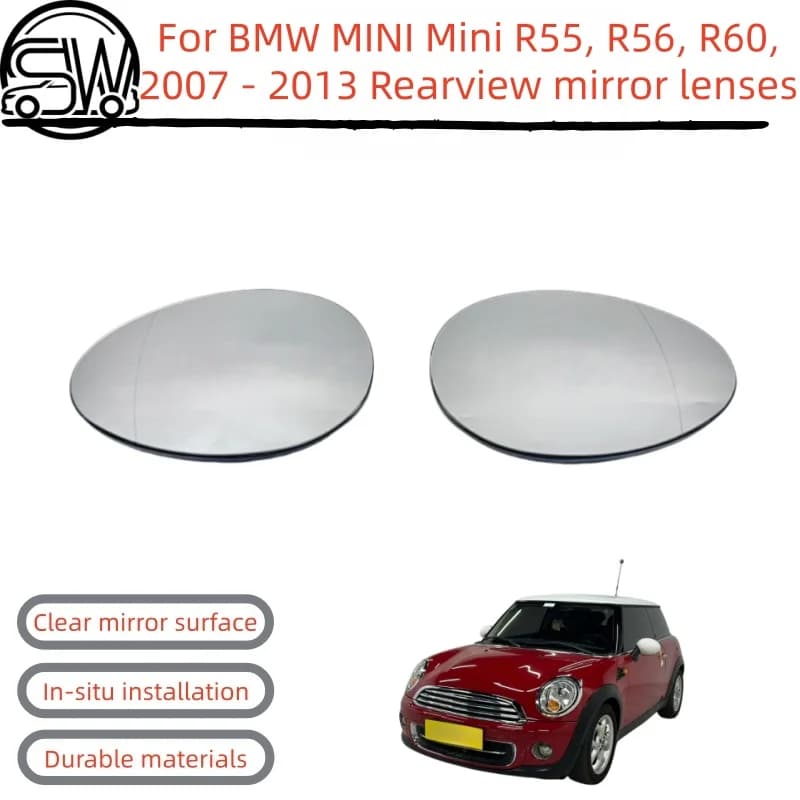 For BMW MINI Mini R55, R56, R60, 2007 - 2013 model rear view mirror, reflective mirror, reversing mirror