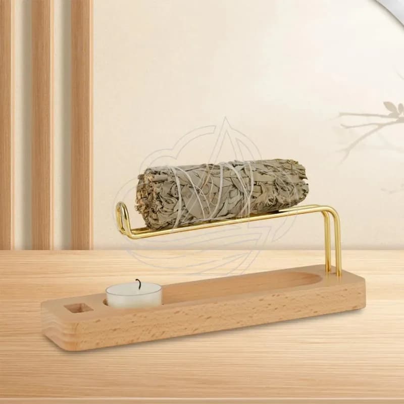 Multifunction Palo Santo Stand Desktop Furnishings Table Decor Centerpiece