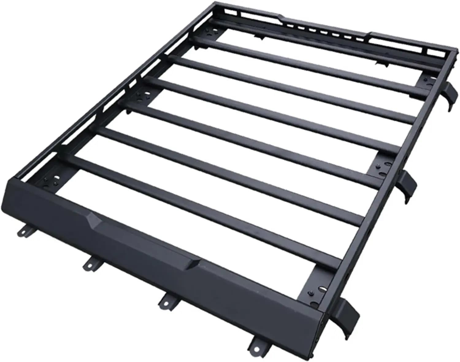 Aluminum Alloy Roof Rack Cargo Basket Light Rooftop Carrier Black Universal Fit Vehicles ATLI RR1500 275lbs 59.8x48.4x5.9 Inches